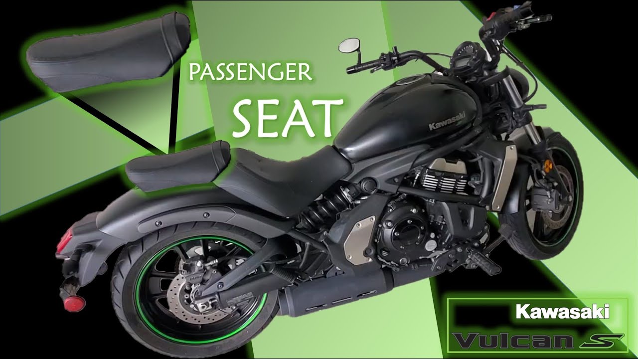 KAWASAKI VULCAN S - PASSENGER SEAT INSTALL / ASIENTO DE PASAJERO  |  MAS
