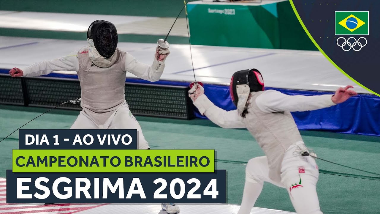 CAMPEONATO BRASILEIRO DE ESGRIMA | AO VIVO | 12.06 | DIA 1