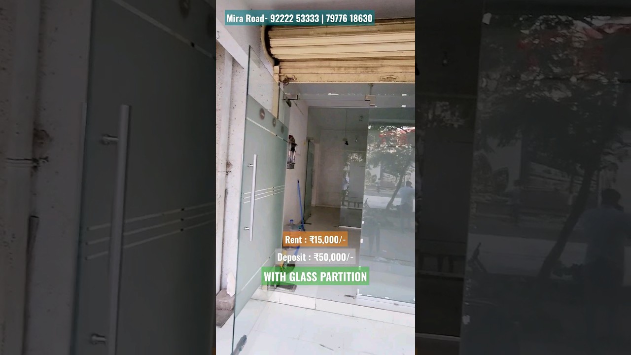 Urgent Shop For Rent At Ramdev Park, Mira Road #rent #shop #mumbai #vlog