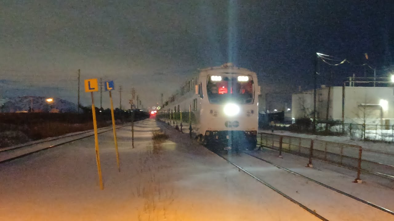 GO Transit 306-608 at Bronte 1/15/25 