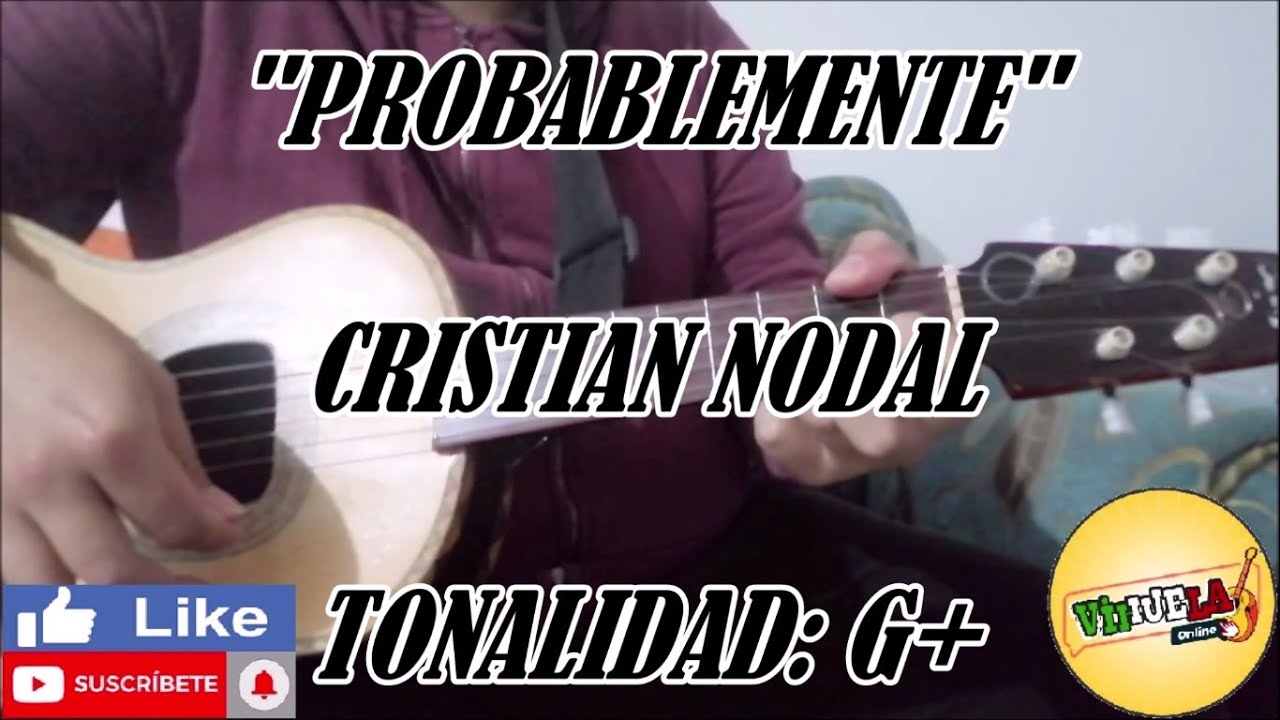 Probablemente - Cristian Nodal - Cover Vihuela