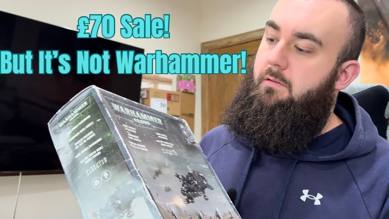 Миниатюры за 70 фунтов стерлингов, но не Warhammer?? — Реселлер из Великобритании