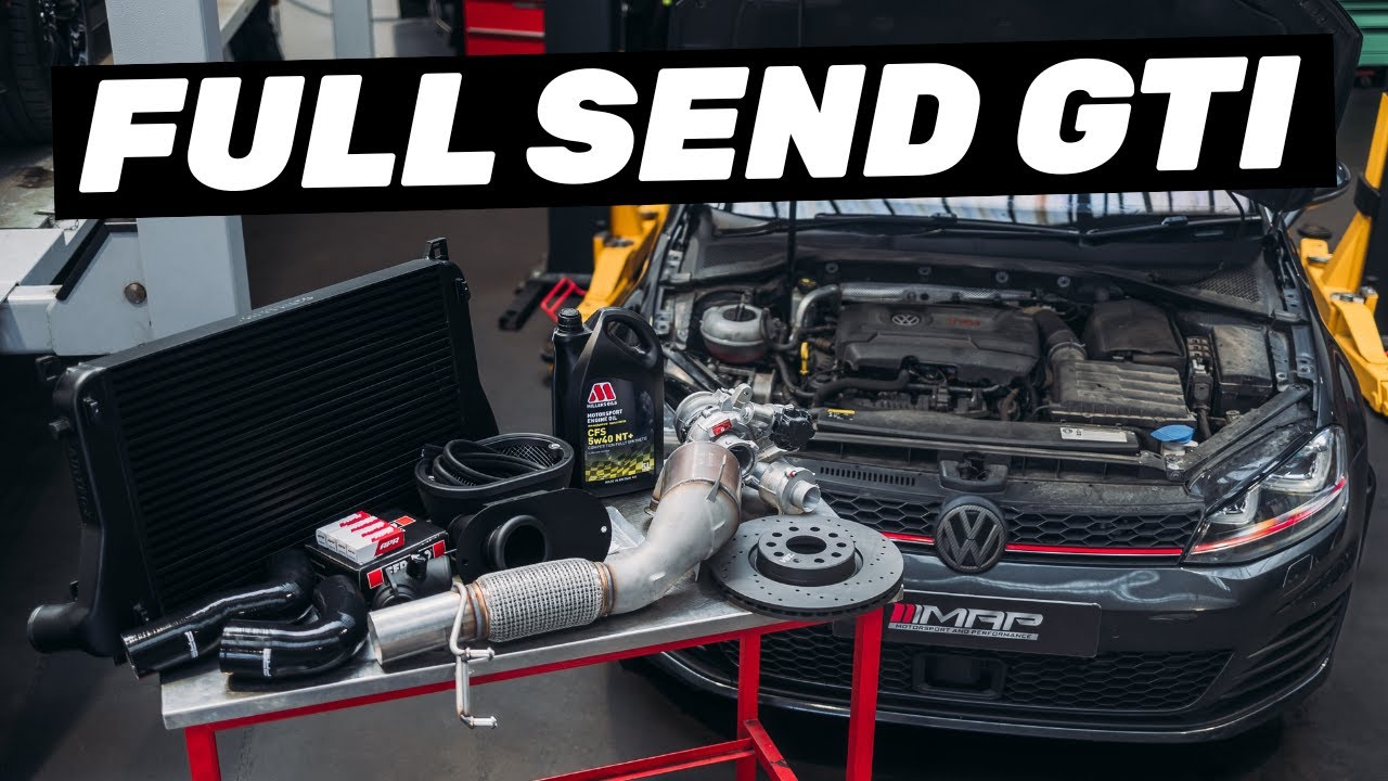 VW GOLF GTI MK7 - STOCK VS STAGE 3!