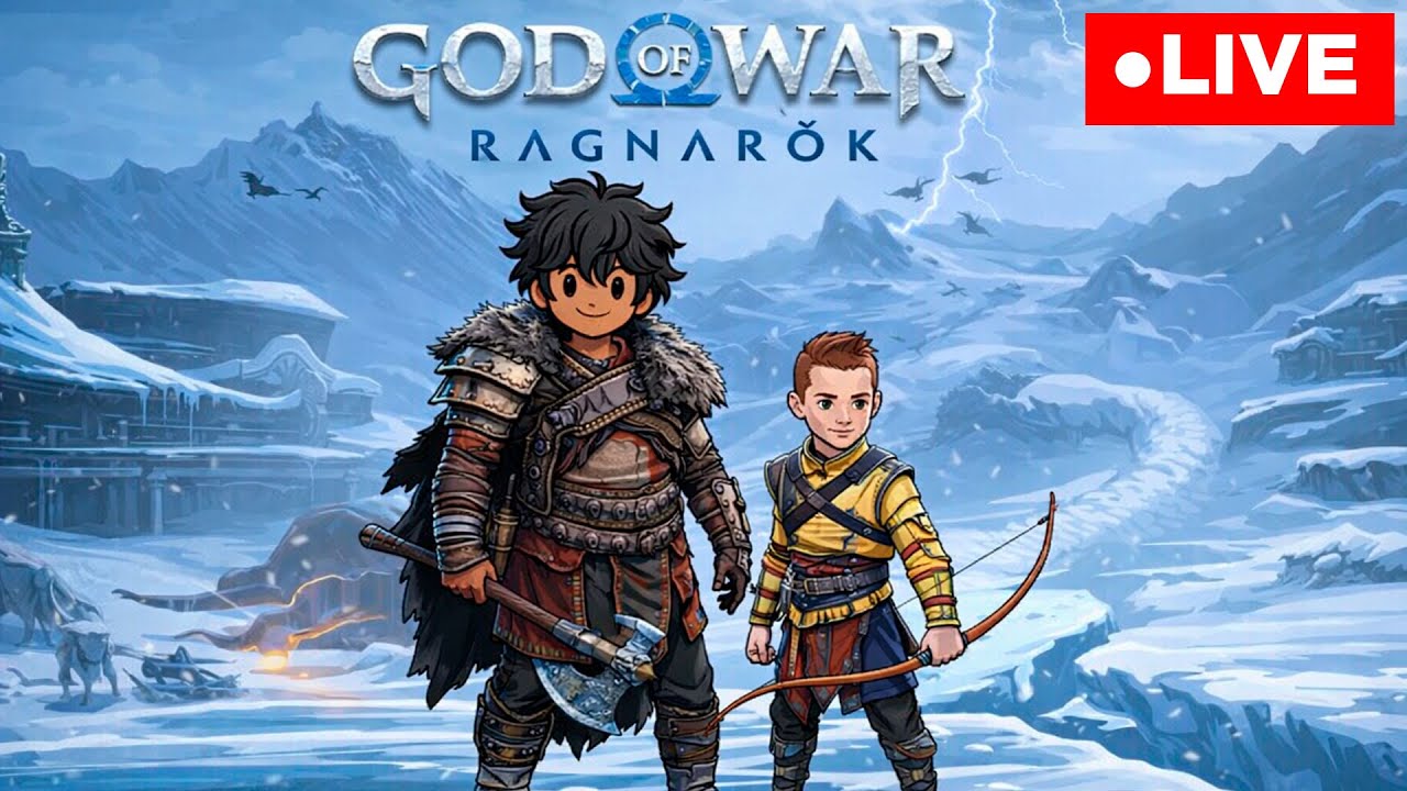 🔴 LIVE do KOOW (God of War: Ragnarok e Novidades)