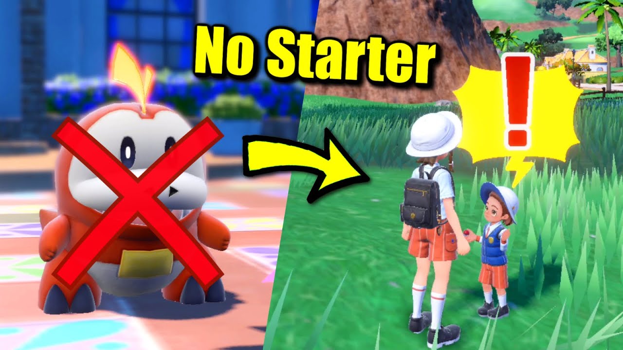 What Happens When You Leave Without a Starter Pokémon in Scarlet & Violet?