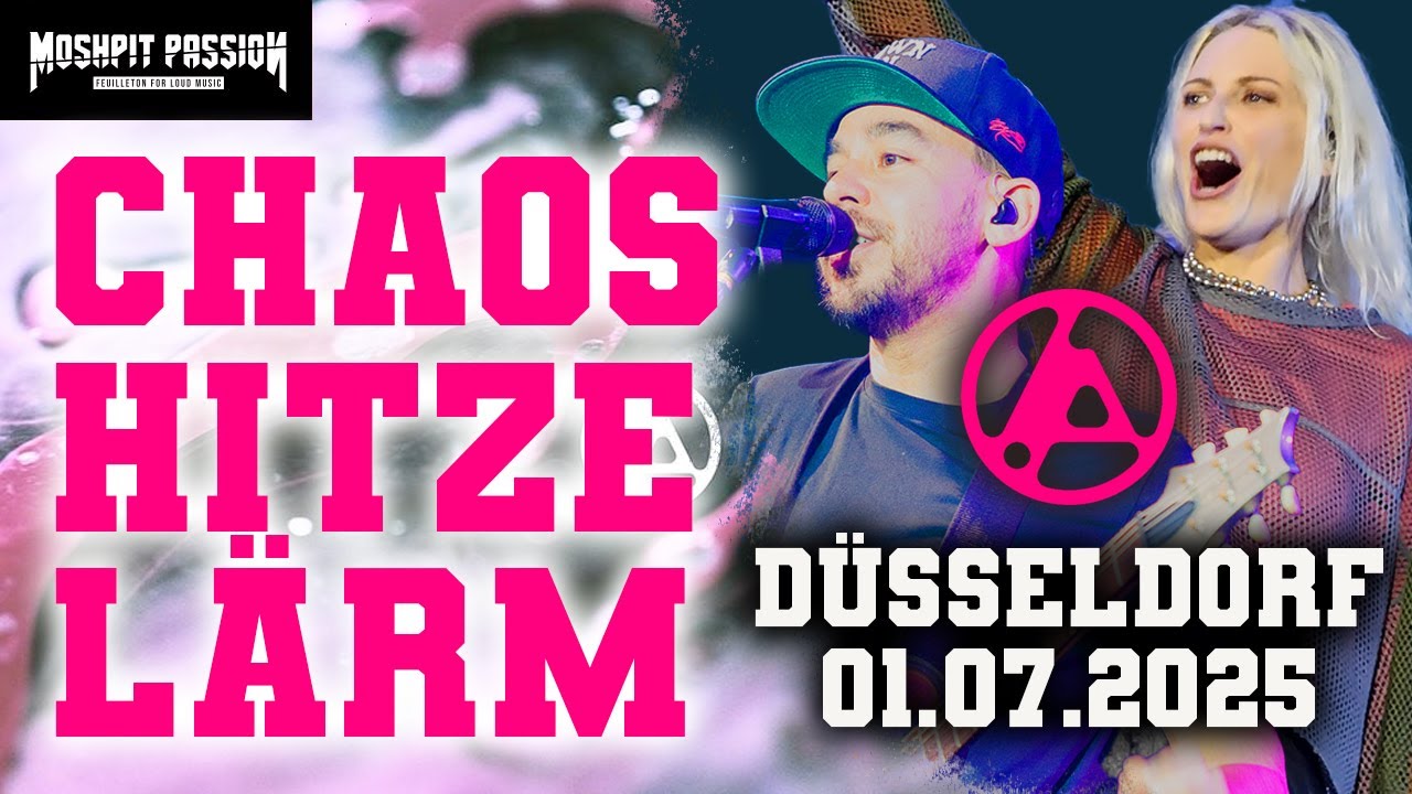 Chaos, Hitze, Lärm – Linkin Park, Düsseldorf 01.07.2025 | Konzertvlog | Nu Metal | Moshpit Passion