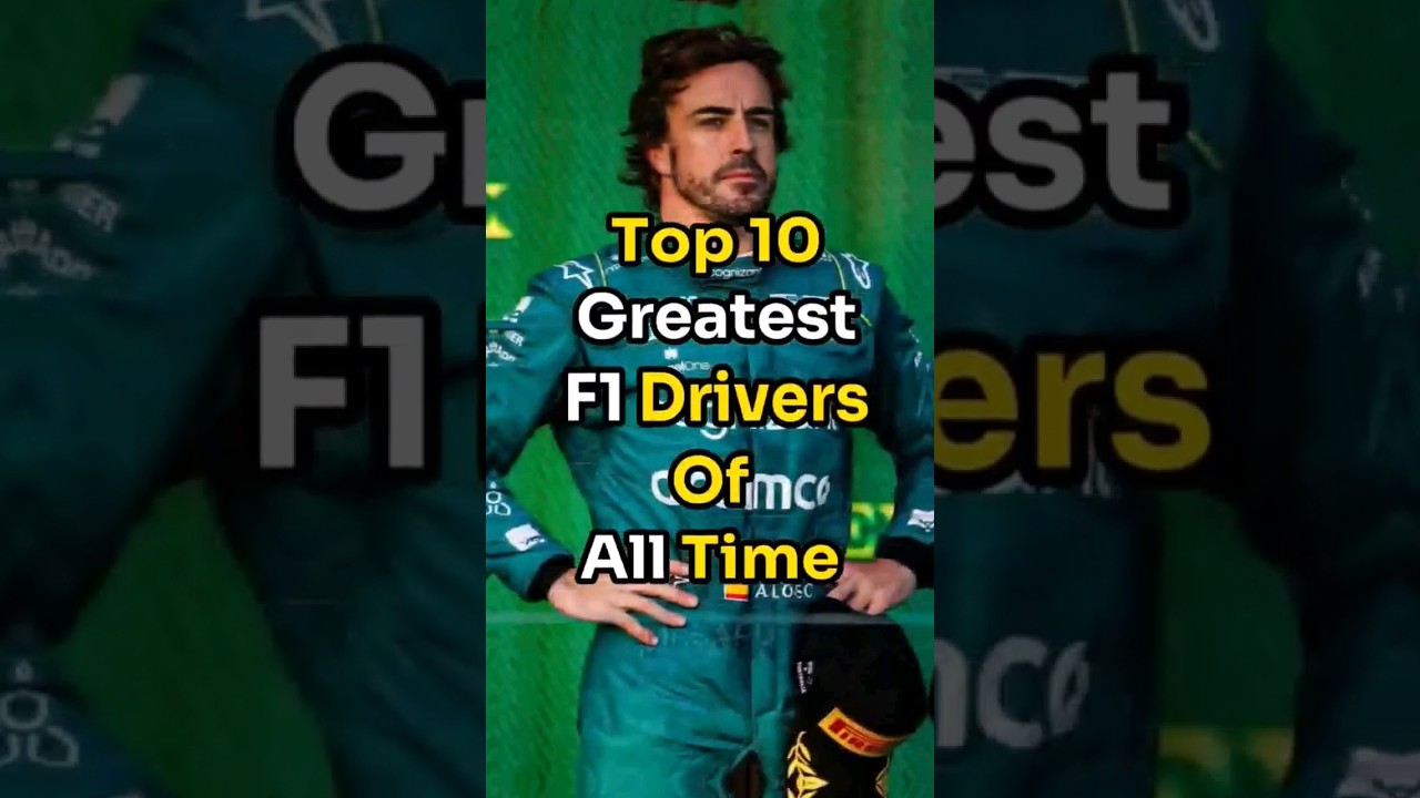 Top 10 Greatest F1 Drivers Of All Time.🤠🏎️✅💯# #top10 #top #f1 #formula1 #sports #shorts #short