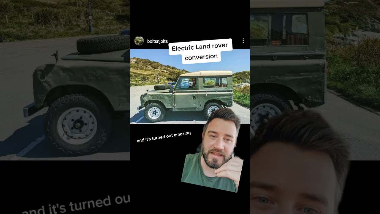 My colleagues custom Land Rover Series EV conversion project