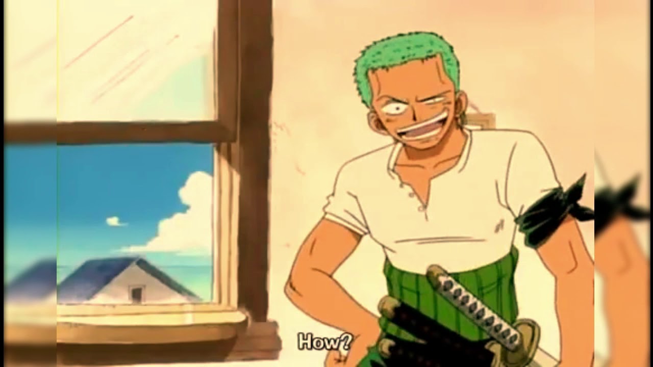 Zoro old Laugh vs. Now