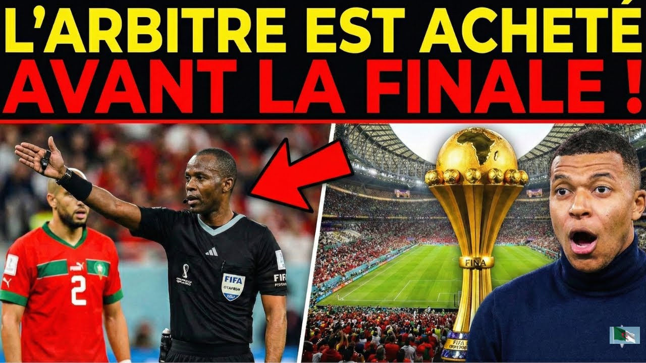 L'Arbitre de la Finale est le Cousin du Président des Arbitres de la CAF !