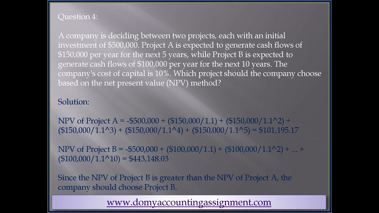Do My Accounting Assignment