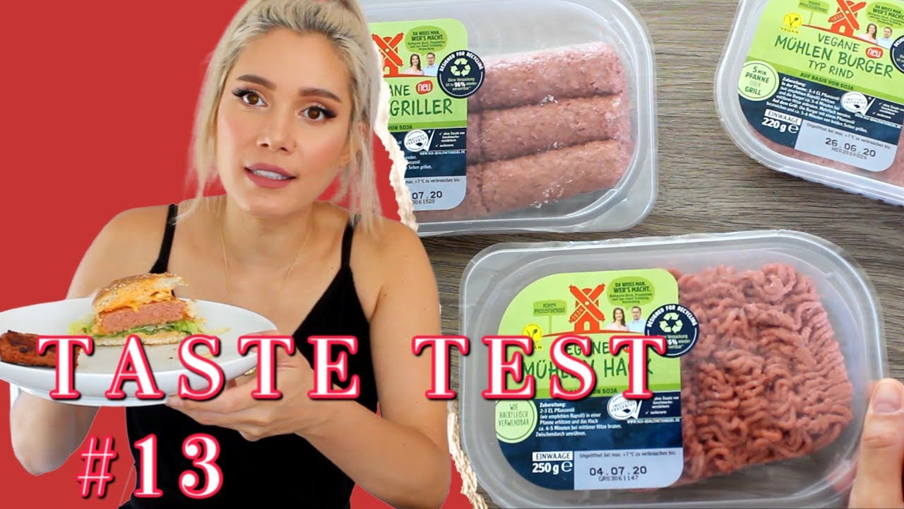 Neue vegane Fleischalternativen im Taste Test - BURGER, WURST, HACK | yummypilgrim