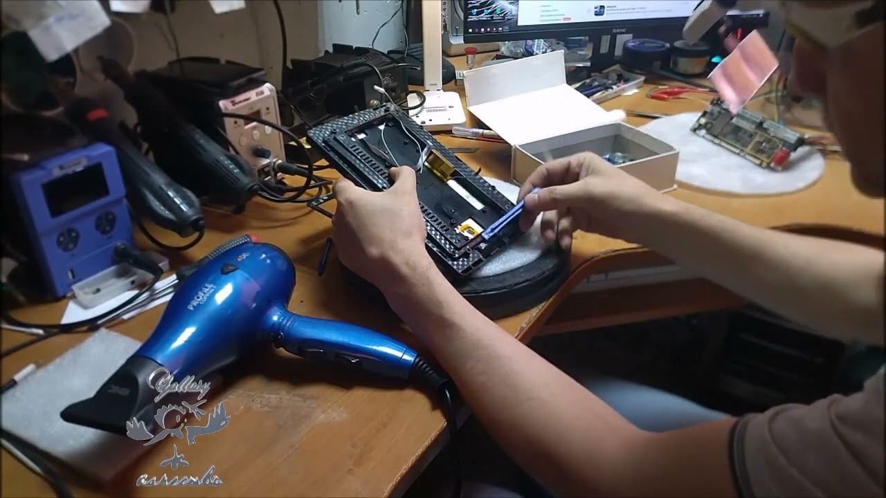YT7260B (AC8257) - Проблема с подсветкой матрицы и ее замена