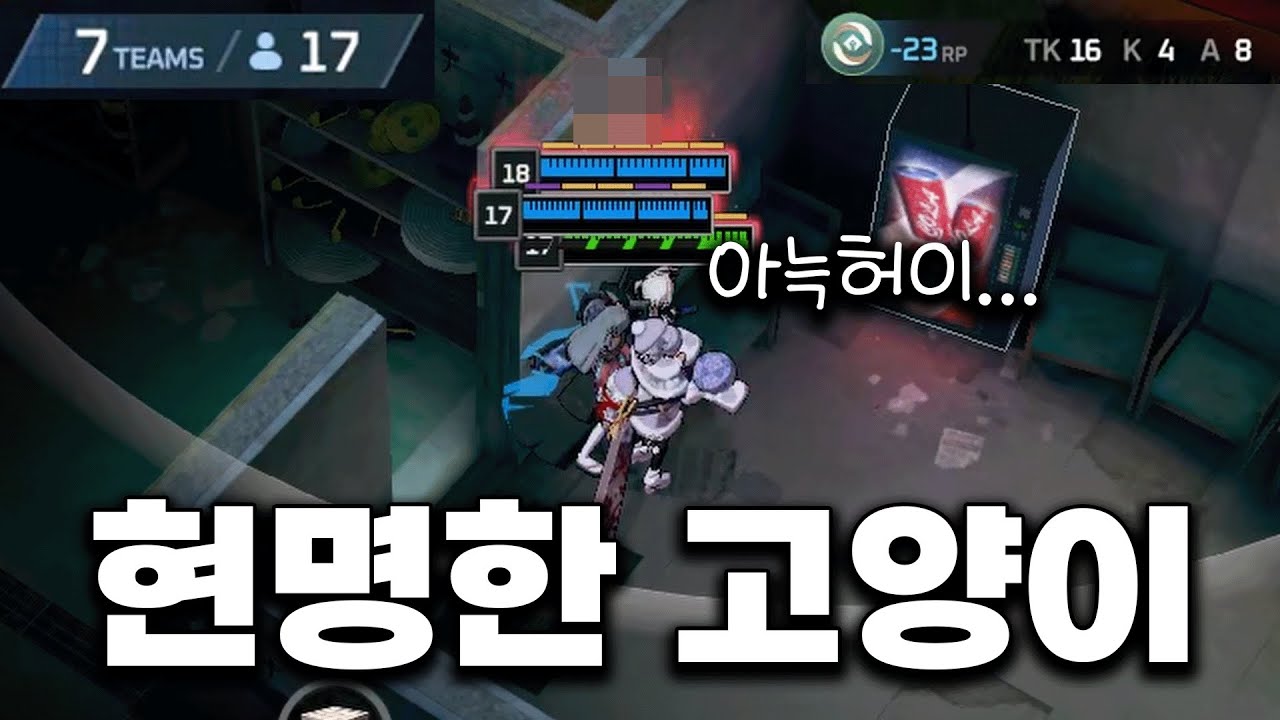 이 고양이가 시즌말 점수를 올리는 방법 [이터널리턴]