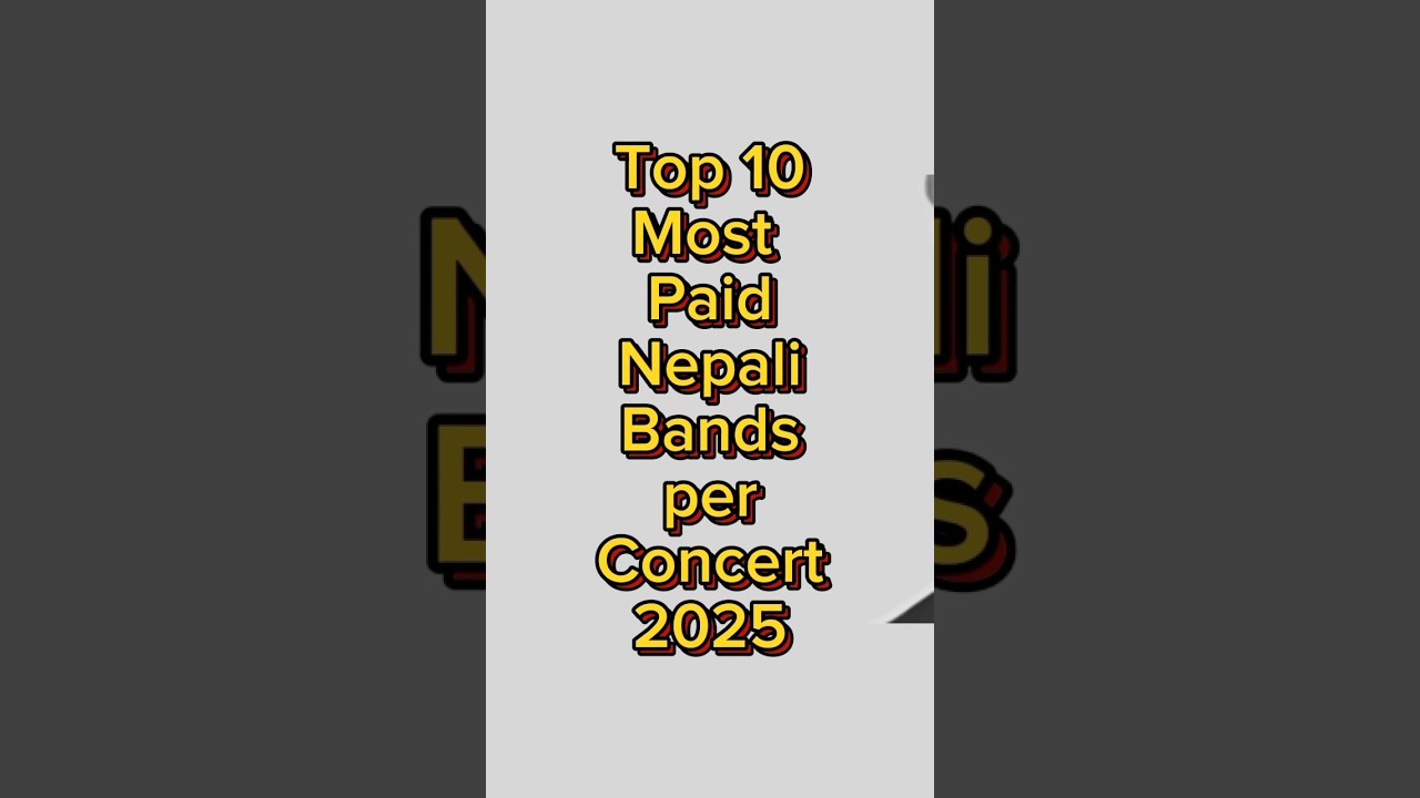 top 10 highest paid band artist in nepal 2025 per concert#highest_paid #nepaliband #albatross #swar