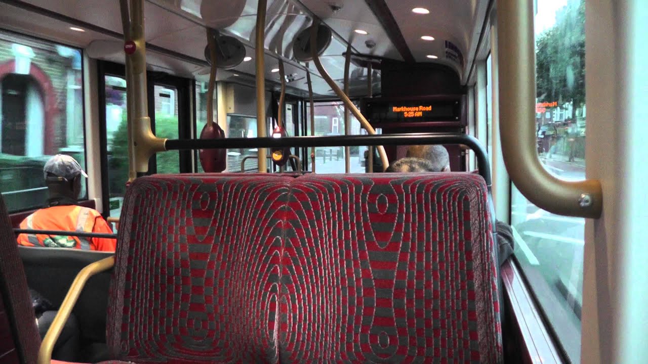 (HD) Onboard Arriva London Wrightbus NB4L - LT203, LTZ1203 - Route N38.