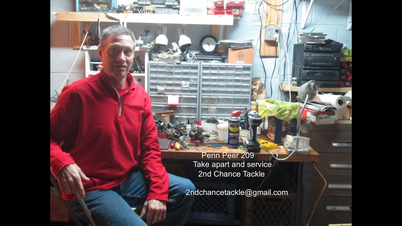 Penn Peer 209 how to take apart and service step by step