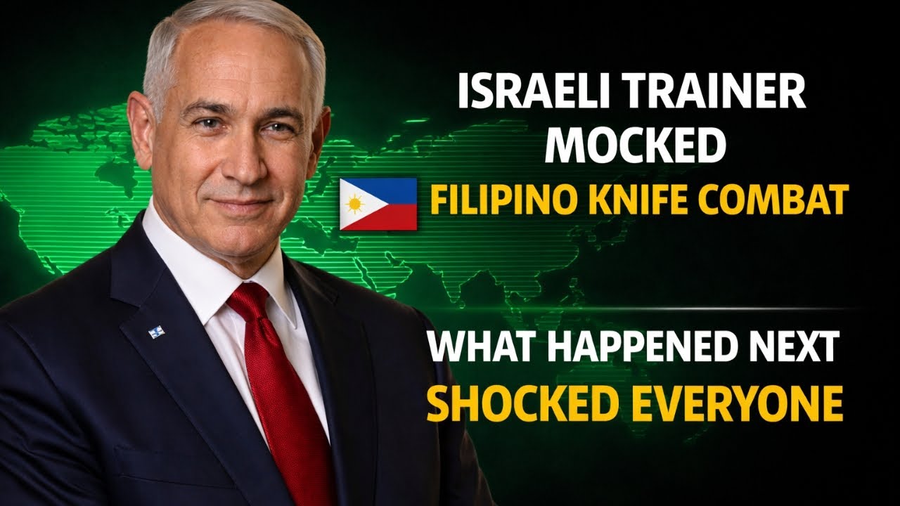 Israeli Trainer Mocked Filipino 🇵🇭 Knife Combat - What Happened Next Was Shocking