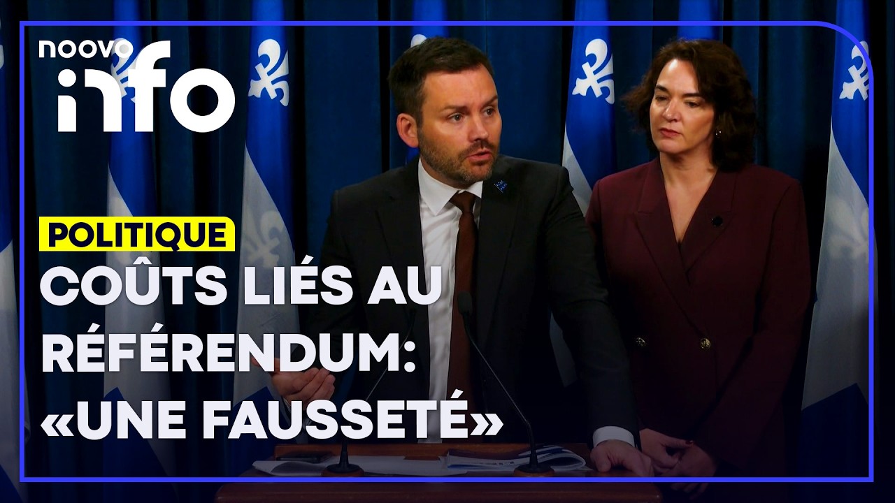 Coûts liés au projet de souveraineté: «une fausseté», lance St-Pierre Plamondon