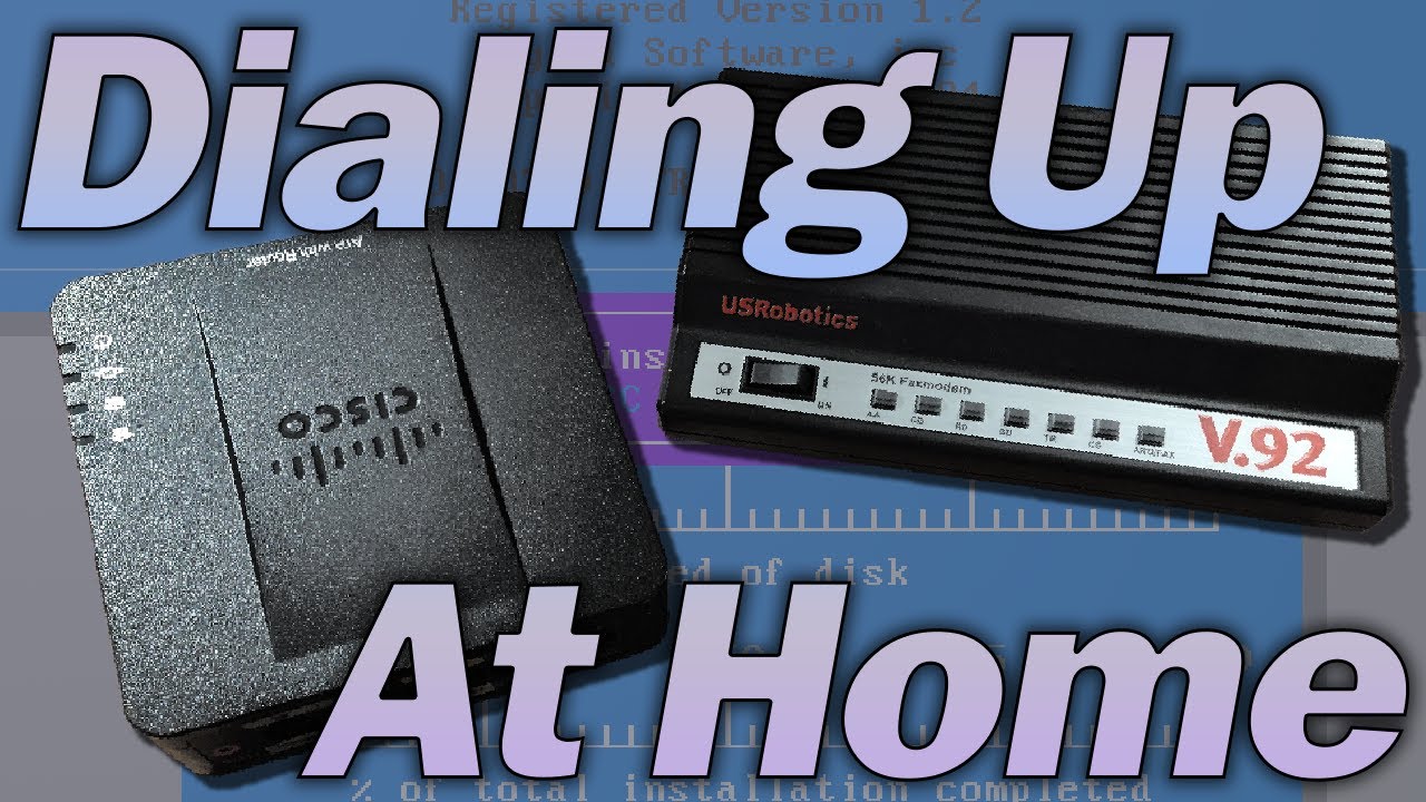 Dialing Up At Home