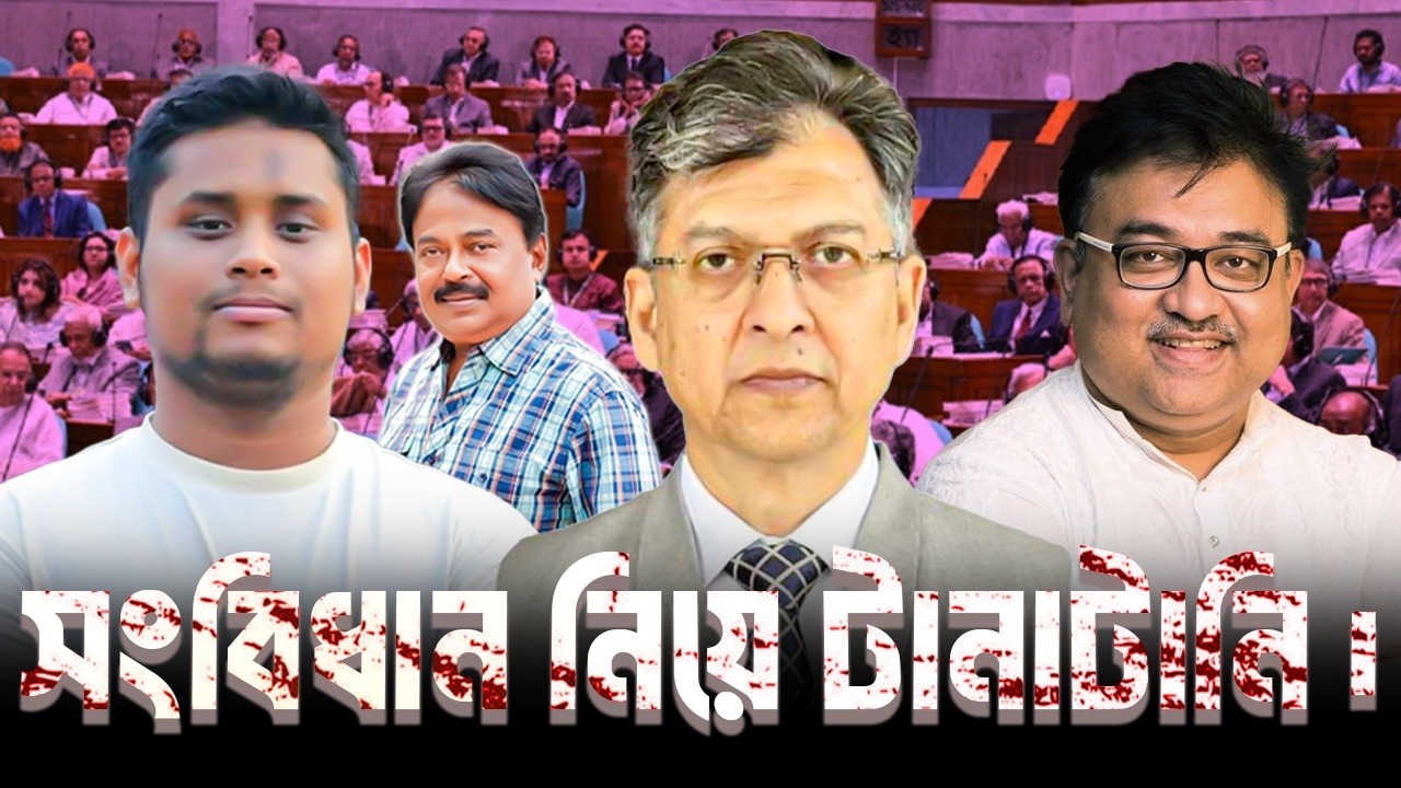 সংবিধান নিয়ে টানাটানি | হাসনাত আব্দুল্লাহ | Salahuddin Ahmed | Malek Afsary