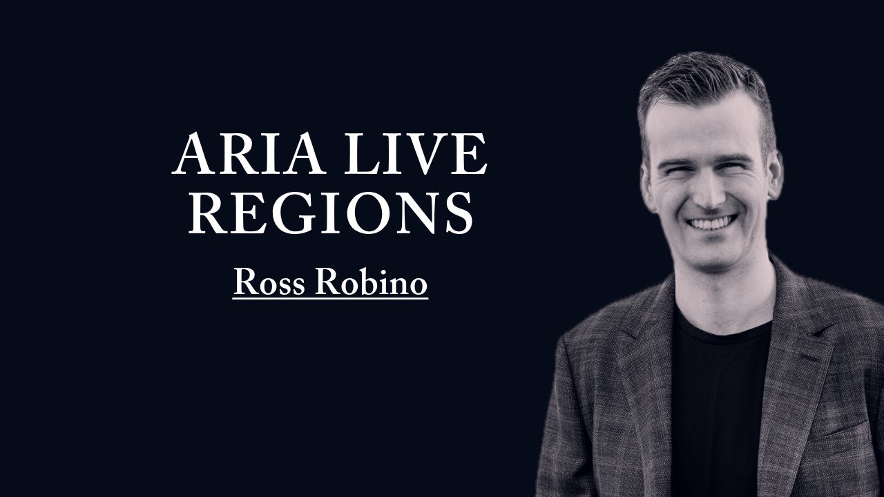 Announce Content Changes with ARIA Live Regions