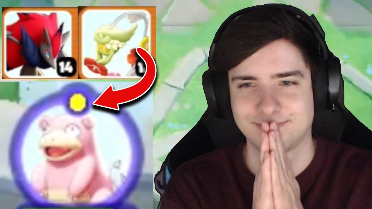 Versus ZOROARK COMFEY but our SLOWBRO never Unite Moves | Pokemon Unite