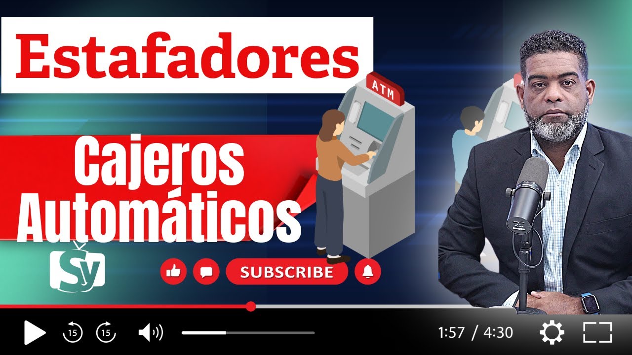 Estafadores en Cajeros Automáticos mostramos su modo de operación para robarte 