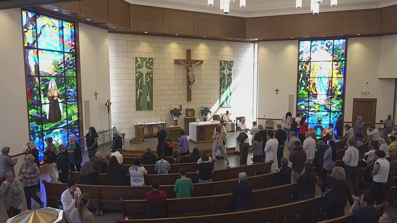 St. Scholastica, Virgin. St. Vincent de Paul Catholic Church. Houston, TX. 12:10 mass. 2/10/26.