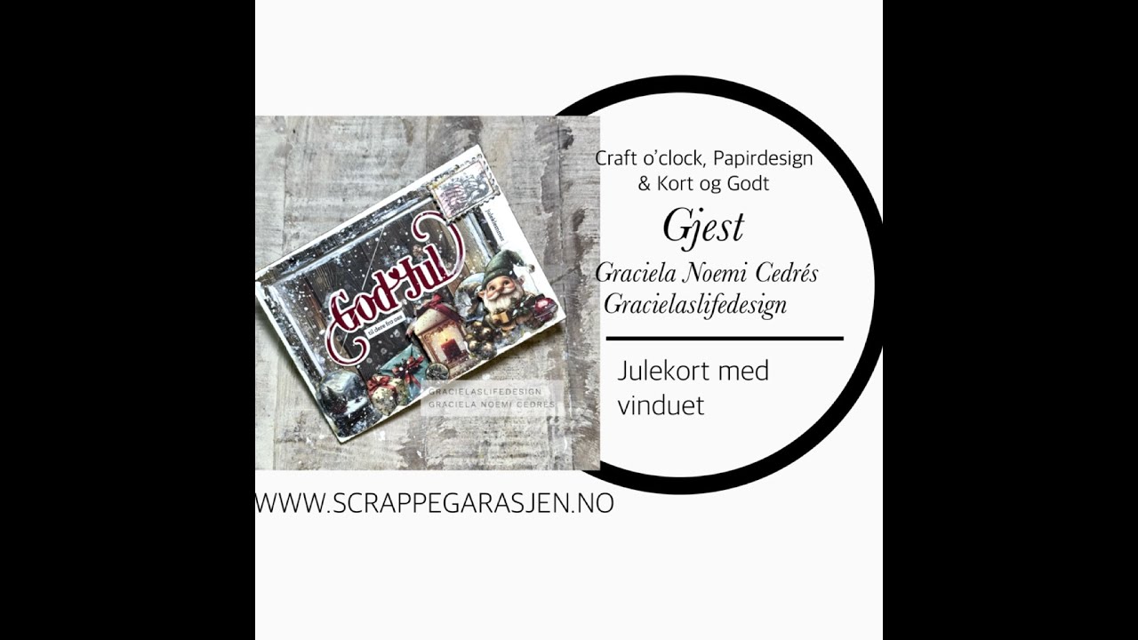 Bli med og lag et kort med Gracielaslifedesign