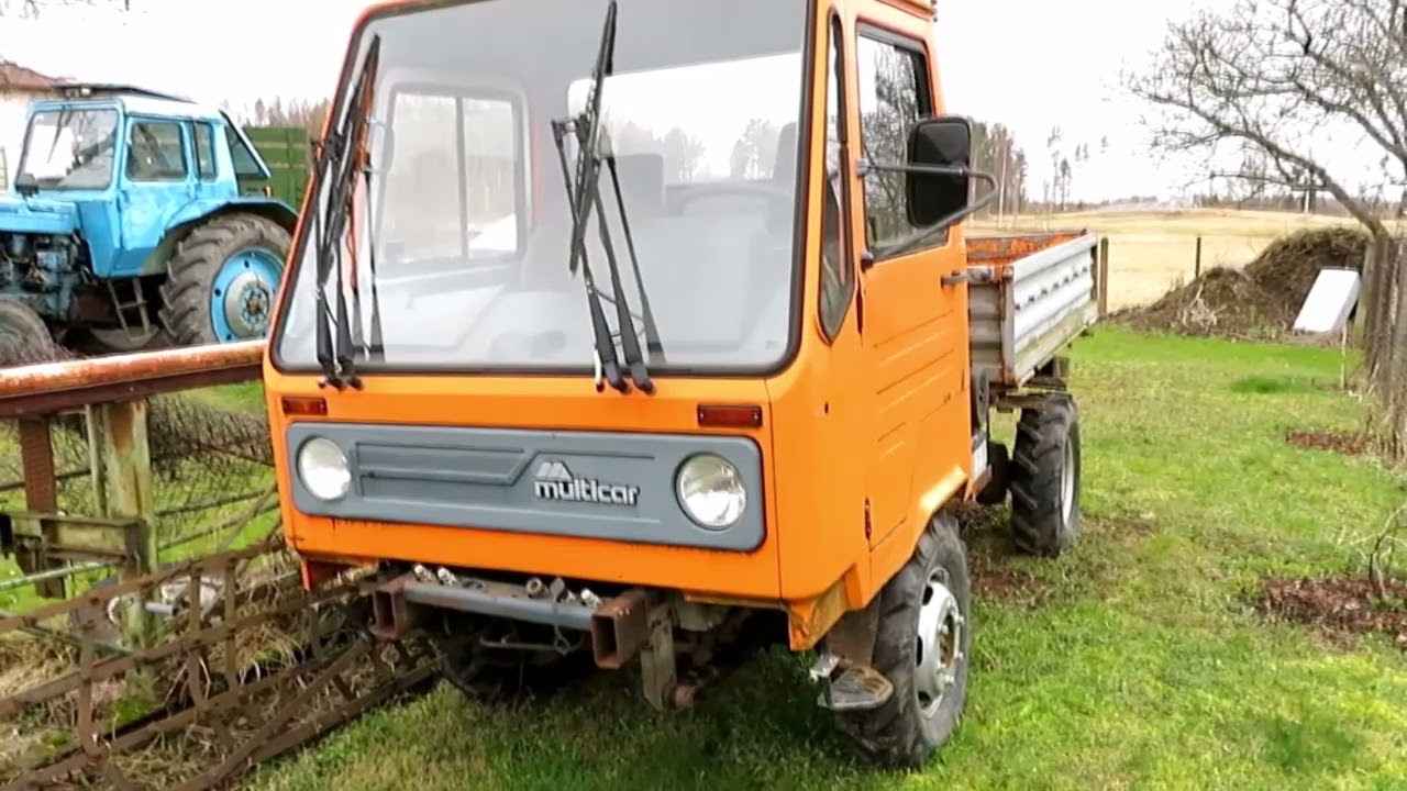 Советская коммунальная легенда Мulticar в 90 х - модель М26