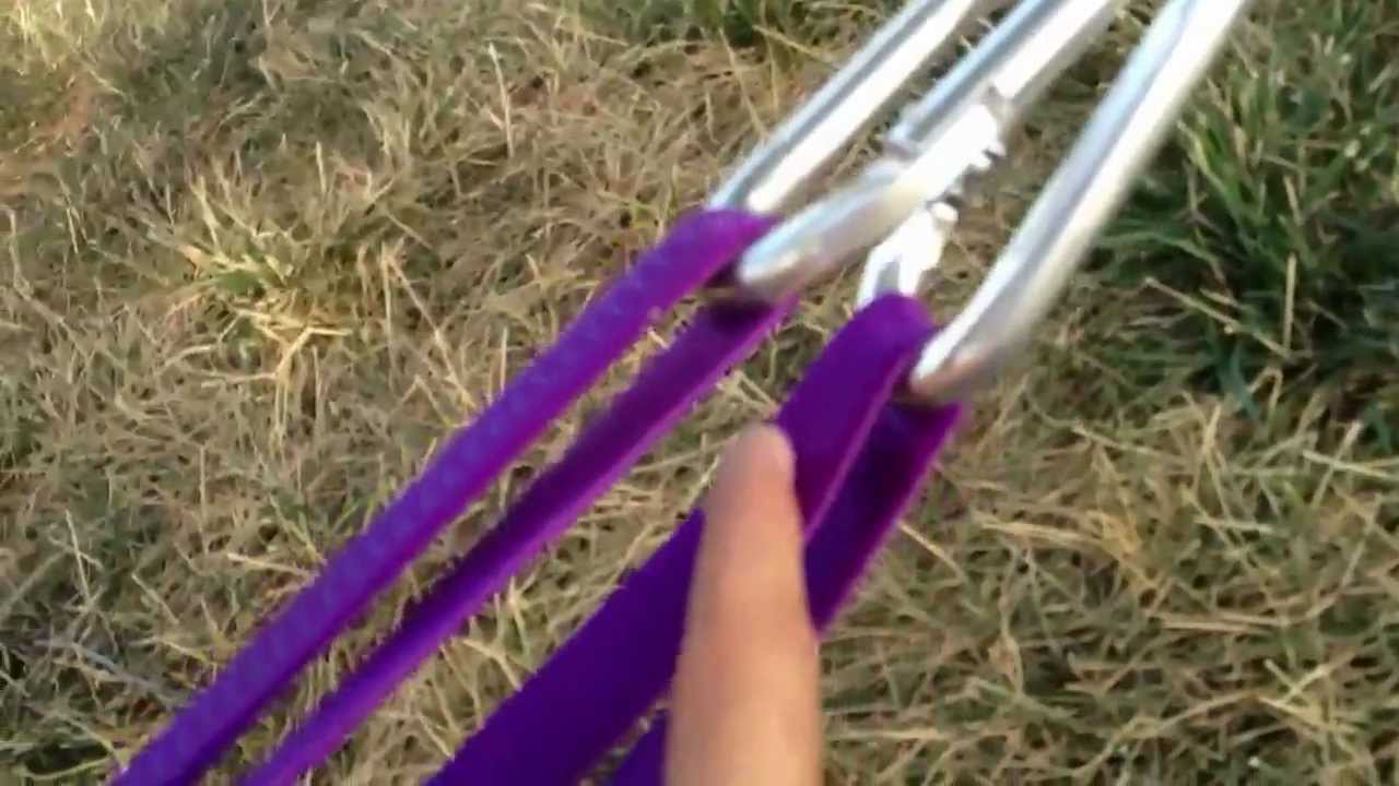 Slackline: Rigging Pulley Carabiners Alone