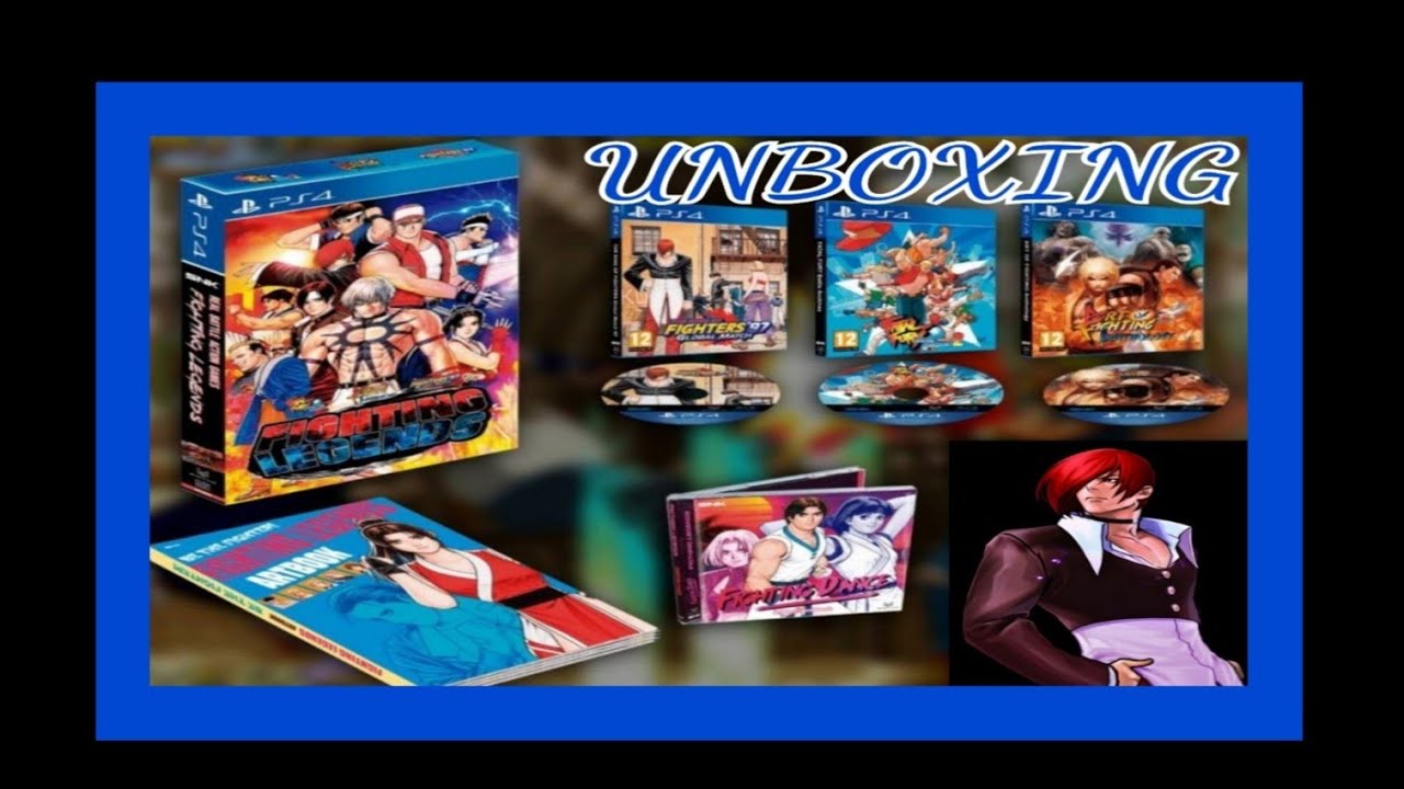 UNBOXING:FIGHTING LEGENDS EDICION COLECCIONISTA/COLLECTOR EDITION(REGALO DE MI HERMANA🤗)