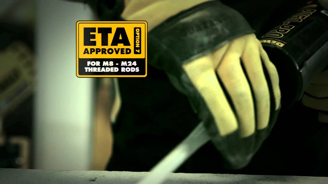 PV50-PRO Adhesive Anchors from DEWALT