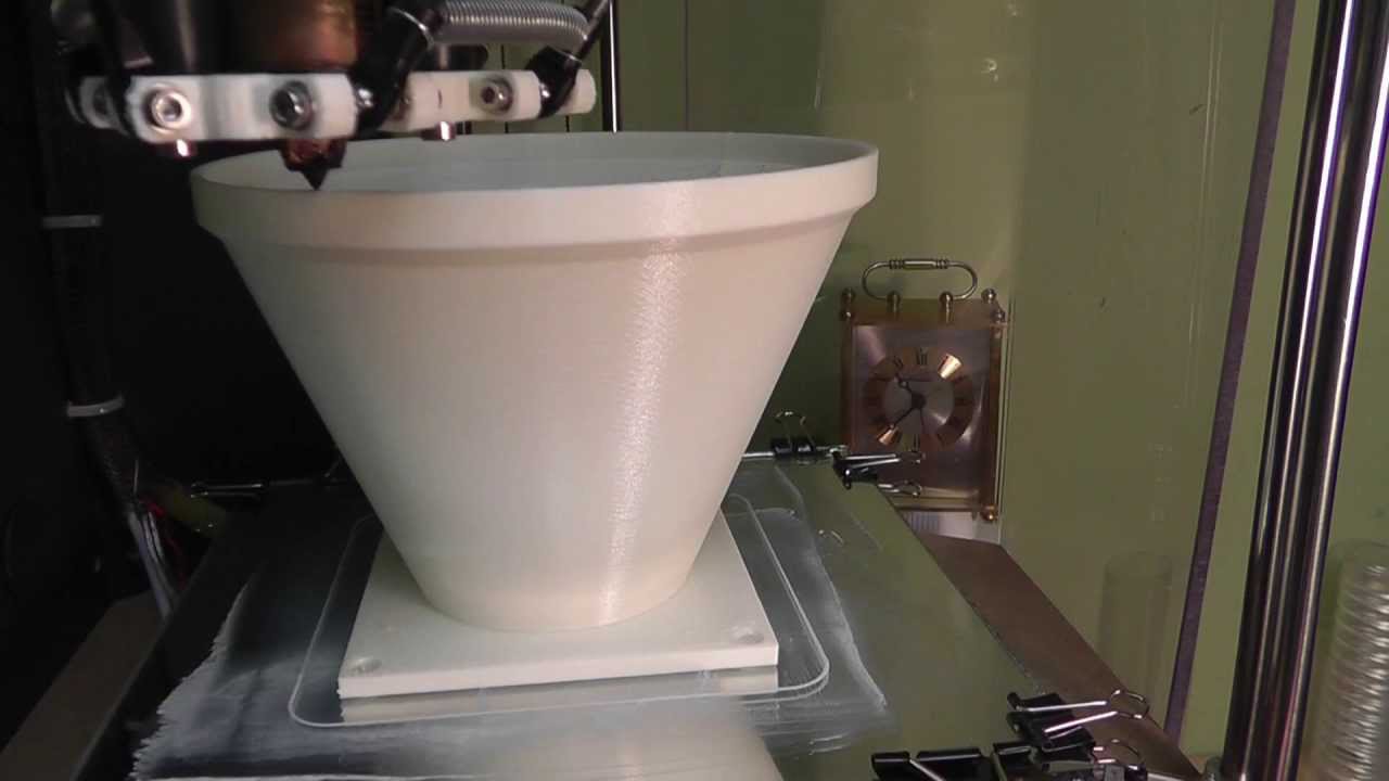 #2 ~Russ's Filament Extruder, Printing the hopper ( time lapse) and installing it.