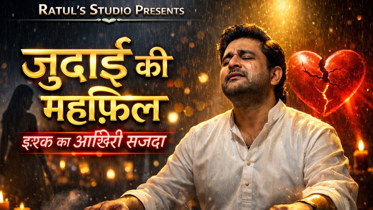 JUDAI KI MEHFIL,, SUFI SONG, QAWALI, Heart touching sufi song, trending song, emotional sad song 