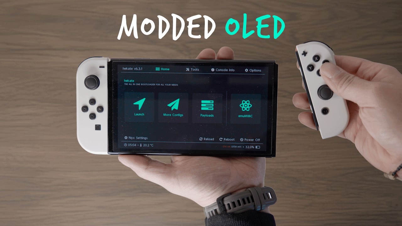 I modded my Switch OLED and its better than Switch 2