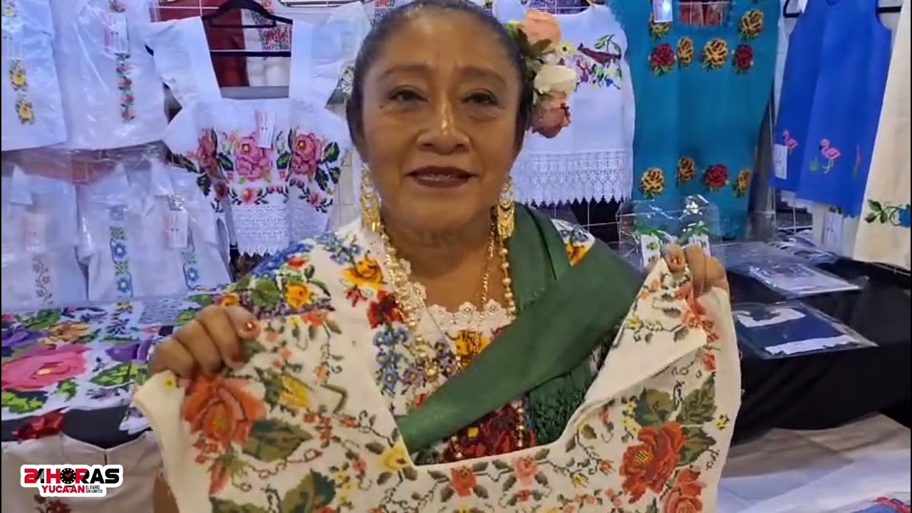 Bordadoras mayas salvan arte ancestral- 24HORAS Yucatán