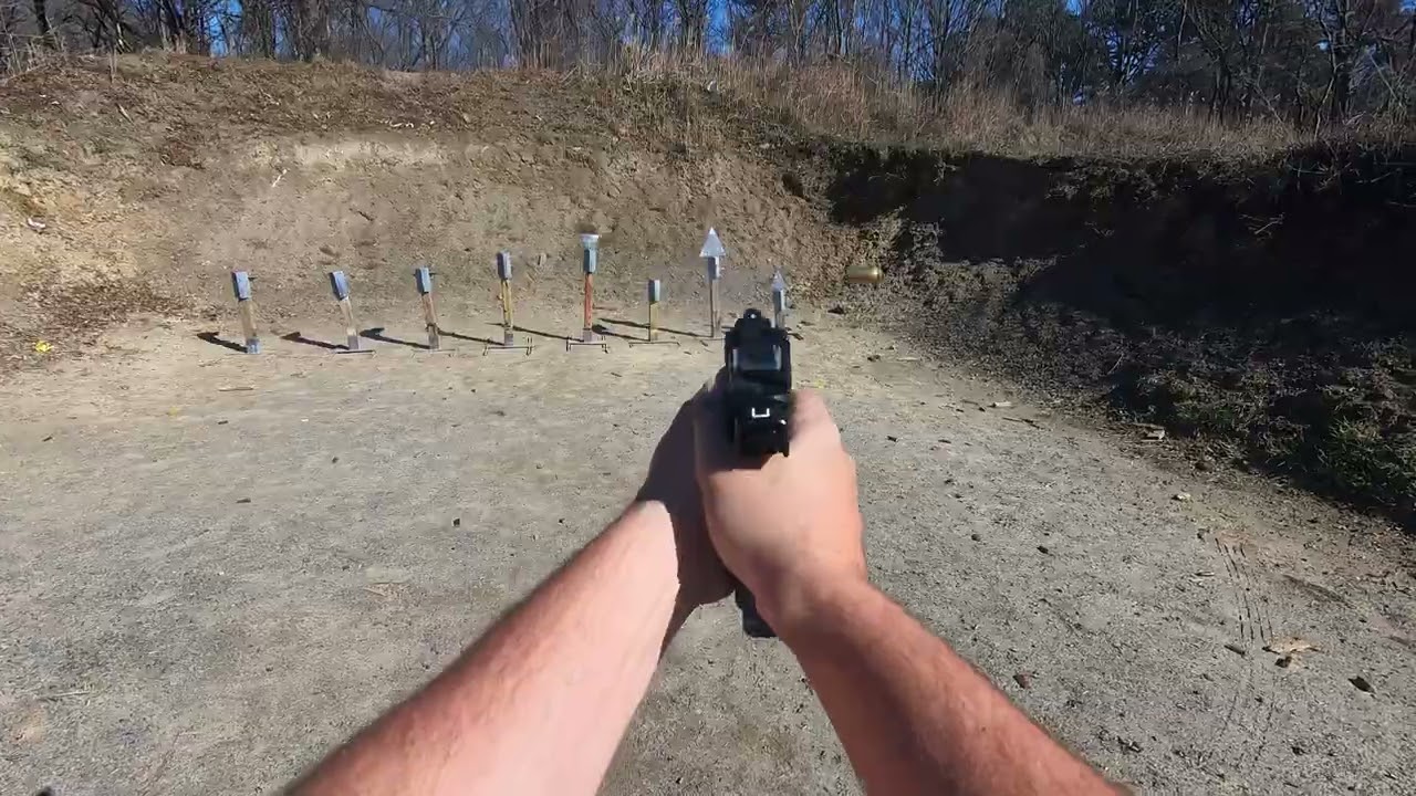 Первый пистолет, мой новый Glock 47 с насадками Trigger Tech Ace Trigger, вольфрамовой дробью и р...