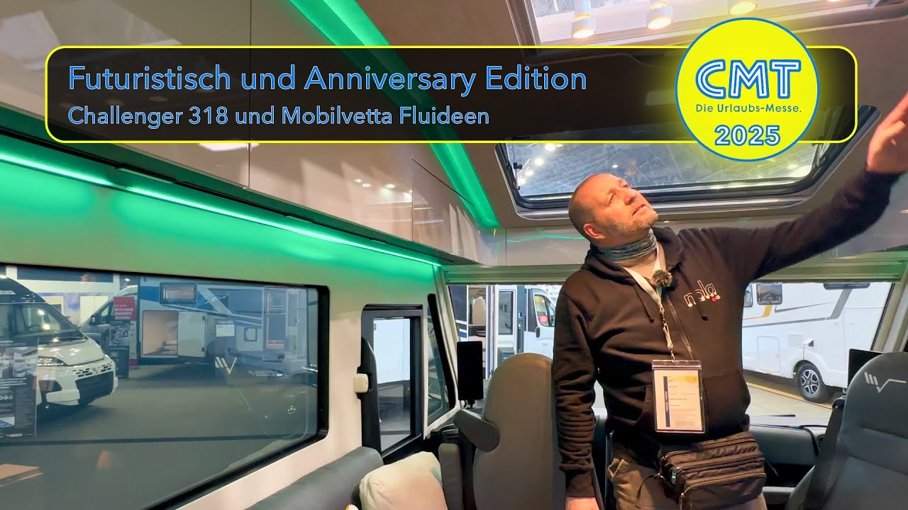 CMT 2025 Anniversary Edition Challenger 318 und Mobilvetta Fluideen