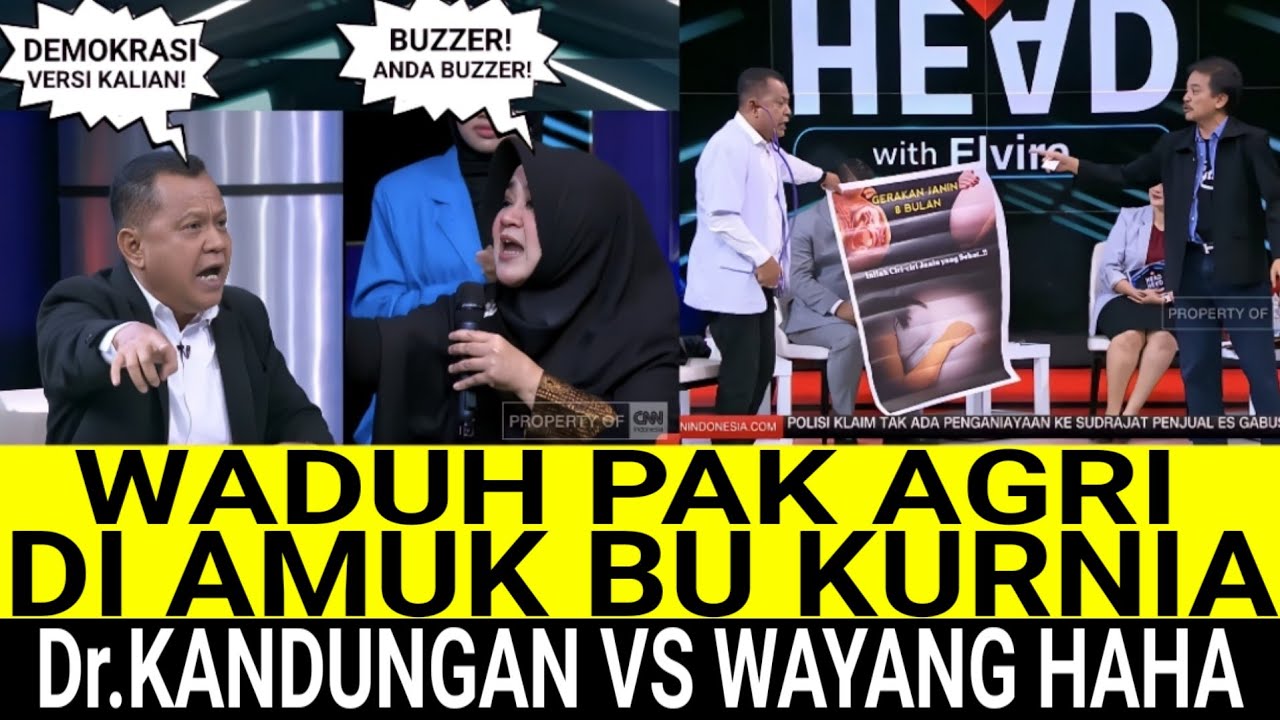 AGRI FANANI VS KURNIA TRY ROYANI❗ROY SURYO DIBIKIN MALU SAMA ANALOGI PAK AGRI