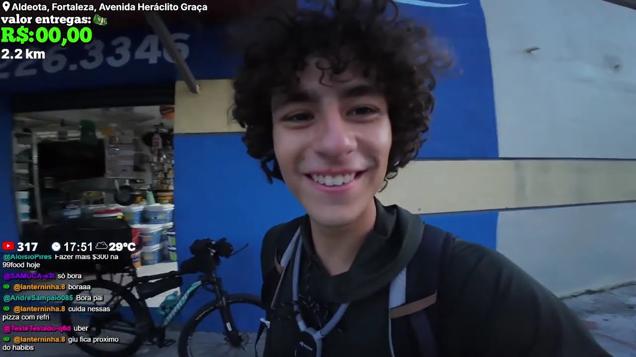 ENTREGAS DE BICICLETA EM FORTALEZA - 99 FOOD