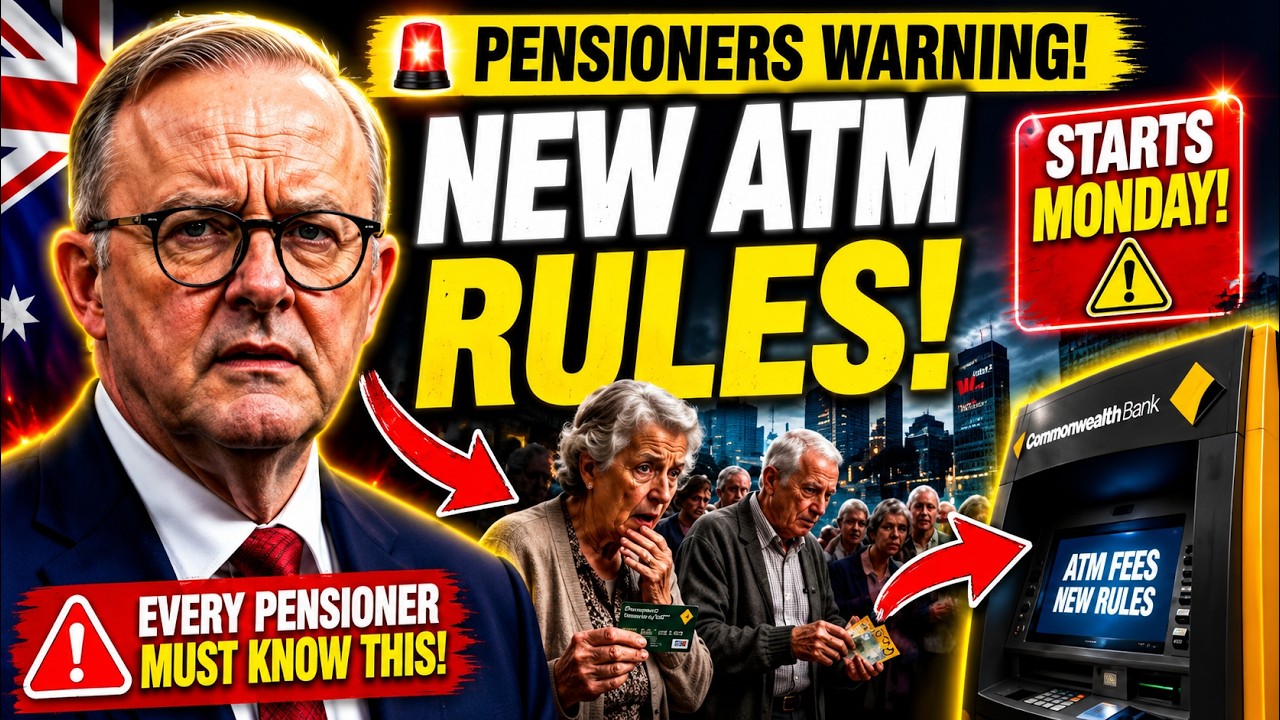 🚨 Australia's New ATM Rules 2026: Every Pensioner Must Know This Before Monday!