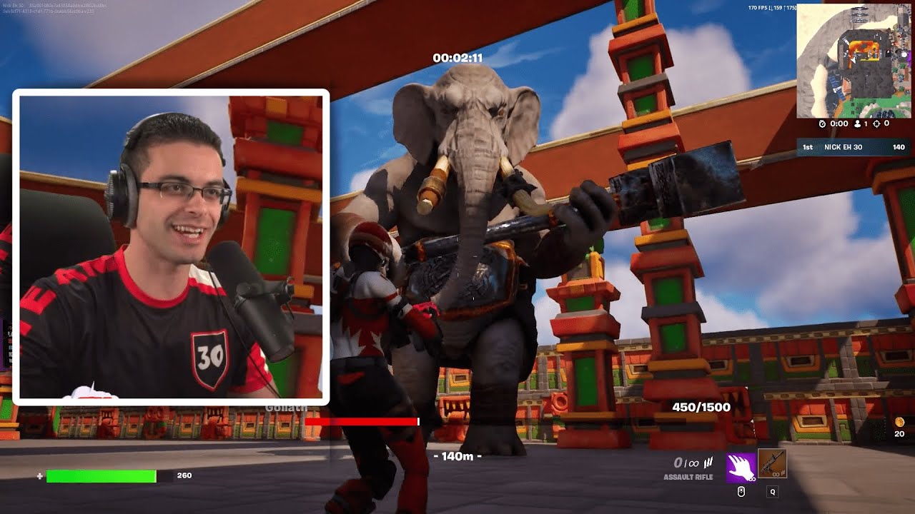 NickEh30 Plays Only Up Boss Fight!