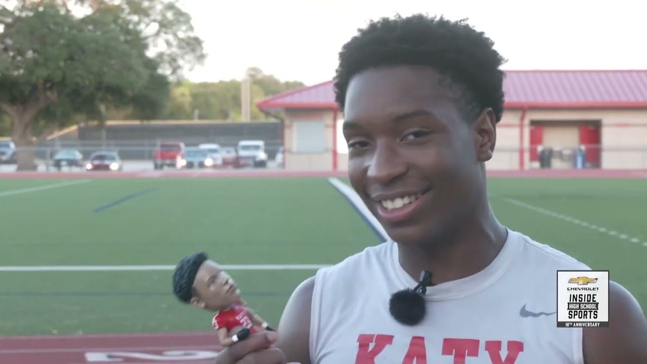 Katy Running Back Seth Davis - Week 1 Football MVP Bobblehead Winner