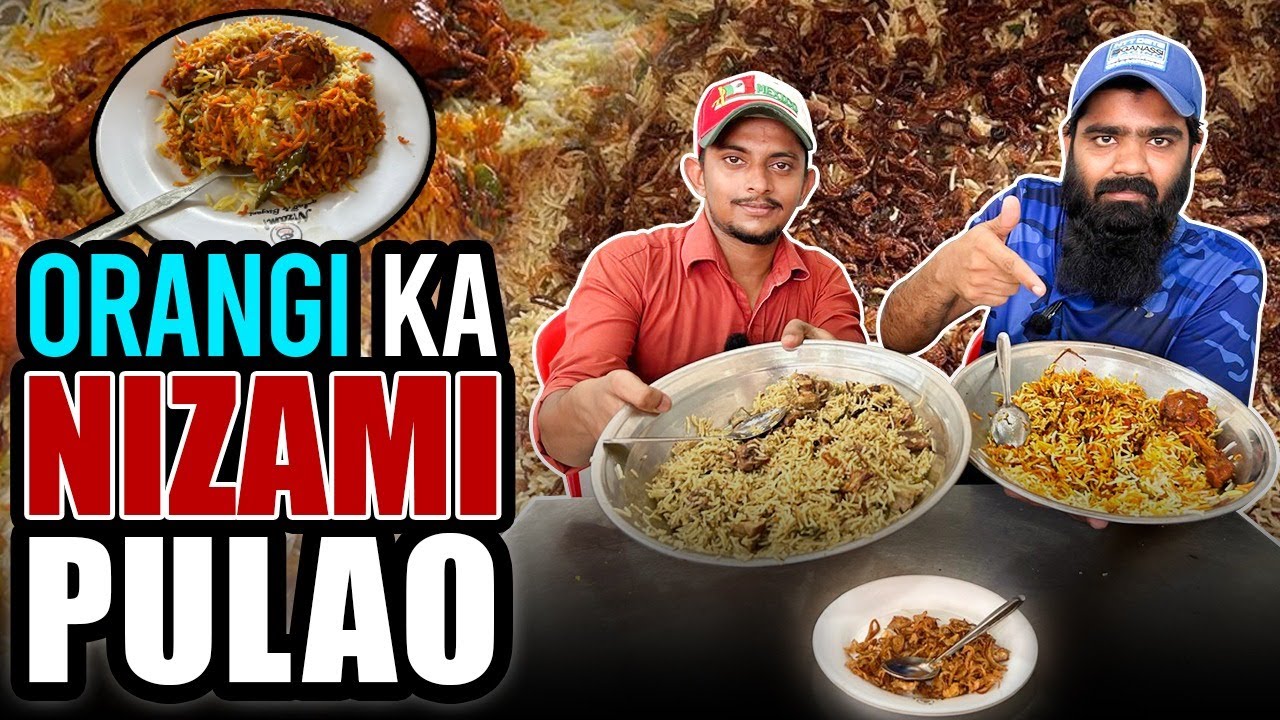 Orangi Ka Nizaami Pulao | Best Raseeli Biryani Spot | Rehman Vlogs