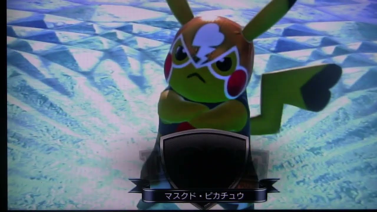 Masked Pikachu vs Black Mewtwo – A Rare and Intense Pokémon Showdown