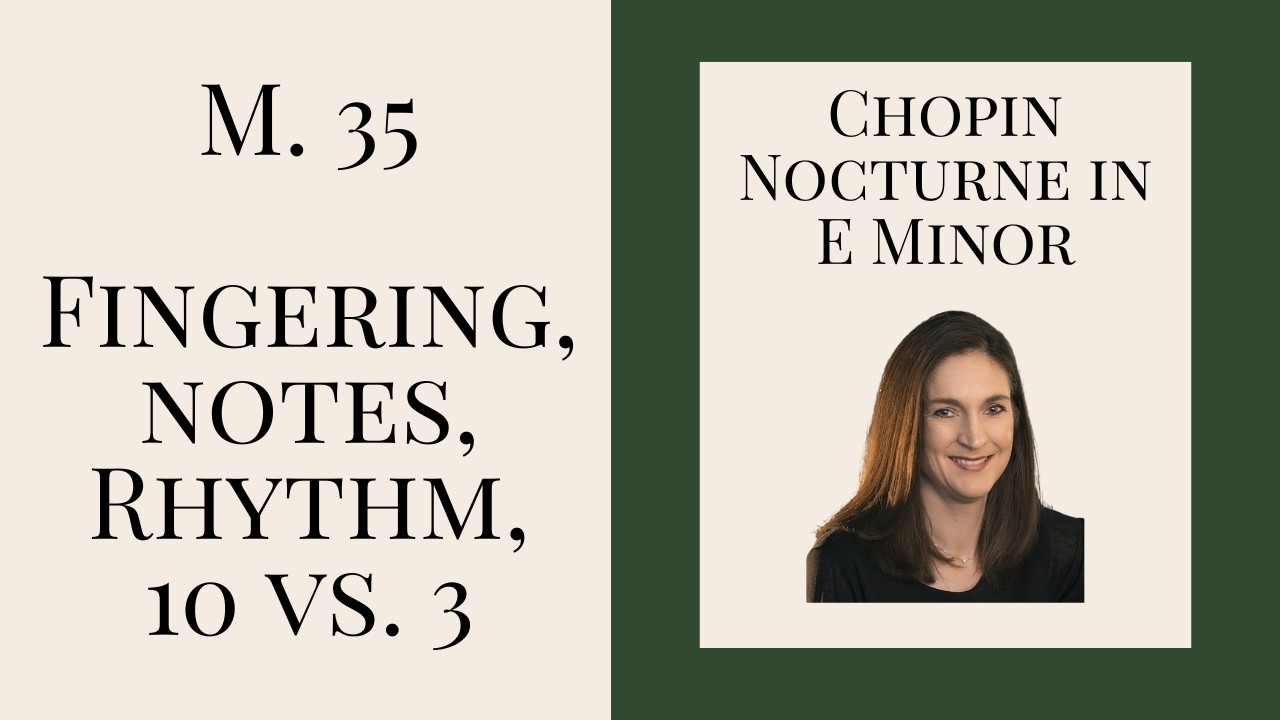 How to Play Chopin Nocturne in E Minor on Piano - Pro Tips for Mastering Measure 35