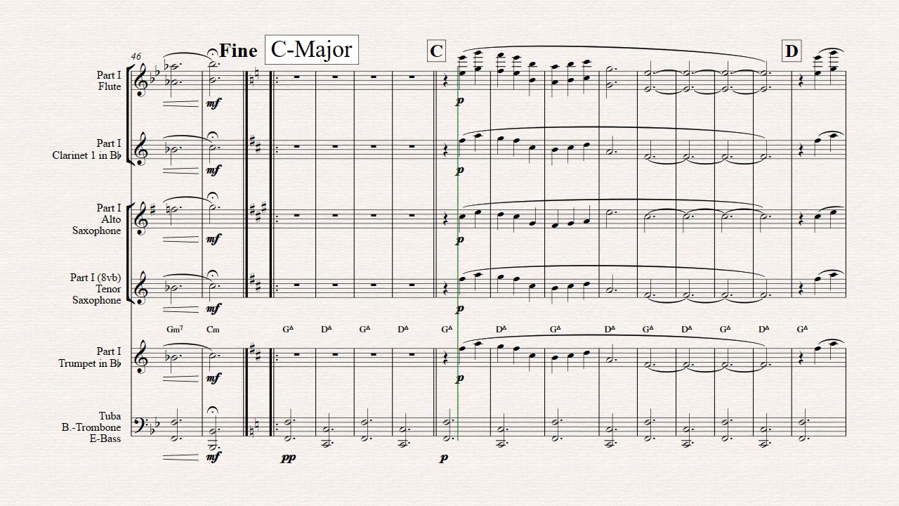 Gymnopédie No.1 - Eric Satie - Concert Band