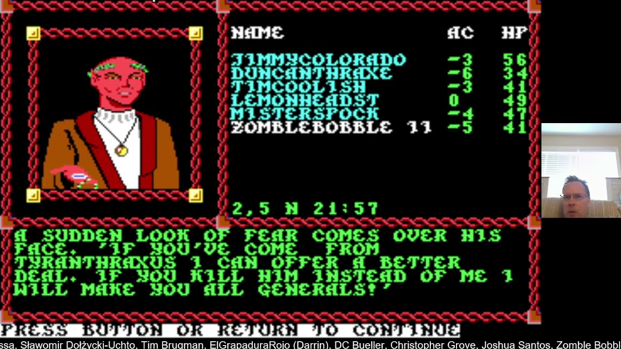 Previous Live Stream of DFortae's AD&D Pool of Radiance Remaster (New Races/True Iron Man) - Part 8
